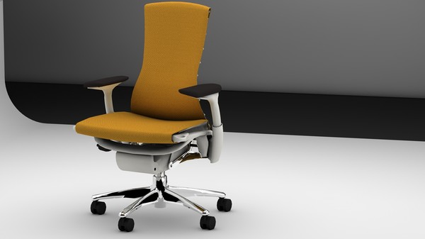 3d herman miller embody office chair model - Herman Miller Embody Chair by mrviz